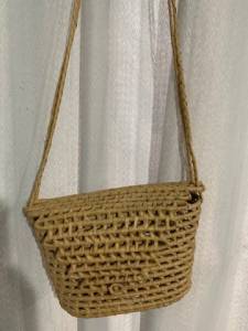 Bolsa De Praia Em Palha Feita  Mo