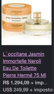 Perfume Loccitane Immortelle