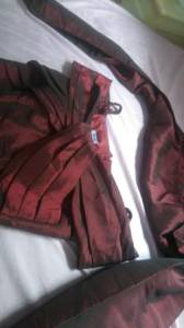 Vestido De Festa Longo Vinho Fruta Cor
