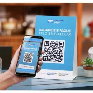Maquininha Mercado Pago Point Mini 2 Nfc + Kit Qr Code (lanamento)