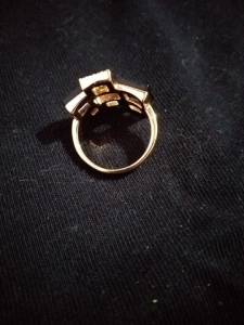 Lindo Anel Feminino Banhado A Ouro Preo Pra Sair!