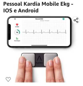 Alivecor Kardia Ekg - Eletrocardiograma Pouco Usado
