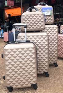 Mala De Viagem 10kg Abordo Rgida 360 Com Cadeado