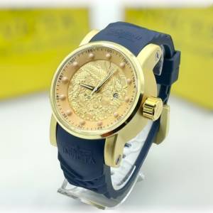Relgio Invicta Yakuza Com Pulseira De Borracha