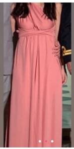 Vestido Rosa Marinha P Vrias Amarraes