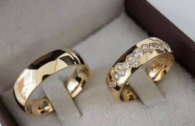 Alianas Ouro 18k Ppdjoias