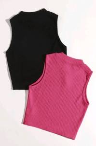 Cropped Canelado (shein)