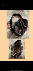 Bolsa Guess, De Couro, Original, Pouco Uso.