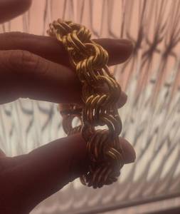 Pulseira Masculina Folheado A Ouro 18k