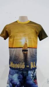 Camisas Sublimao Total Temas Praia