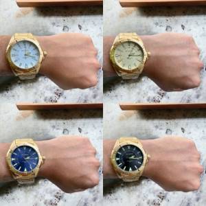 *relogio Atlantis Dourado A3482*