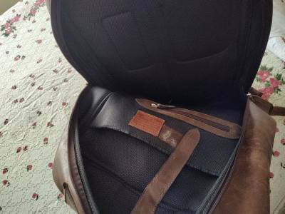 Mochila De Couro Legtimo