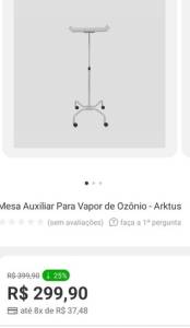 Carrinho Vapor De Oznio