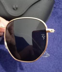 culos De Sol Ray-ban Hexagonal + Estojo