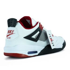 Air Jordan 4 Retro Branco/vermelho