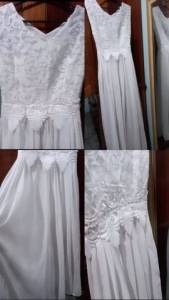 Vestido Branco Longo Noiva( Obs Descrio)