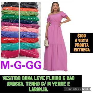 Vestido, Macaco Longo E Macaquinho