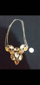 Colar Bijoux Pouco Usado Ler Descrio Bijouterias R$180