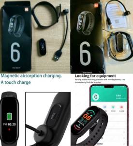 Relgio Inteligente M6 Magntico