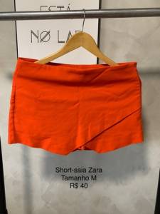Short Saia Zara - Tamanho 40