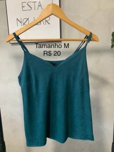 Blusa Em Suede Tamanho M