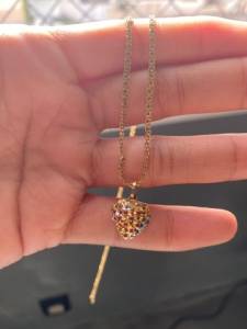 Cordo E Pingente De Ouro