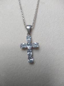 Corrente De Prata Com Crucifixo