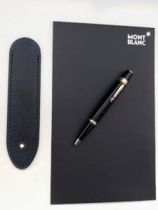 Caneta Mont Blanc Mini Boheme Bleu Esferogrfica