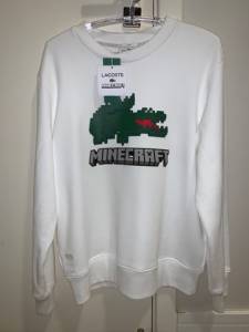 Moletom Lacoste X Minecraft