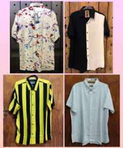 Kit 02 Camisas Blusa Social Slim Fit Masculina Moda 2023