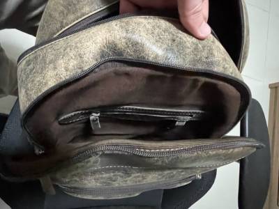 Mochila Couro