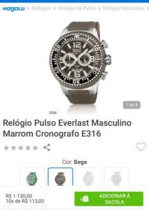 Relgio Everlast Original