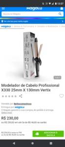 Babyliss Profissional Vertix X330