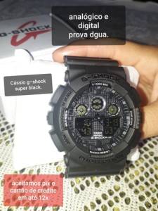 Relgios Casio G-shock,  Com Led E Analgico Masculino