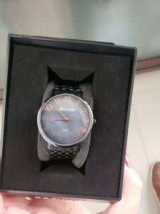 Relgio Feminino Seculus Glamour Preto