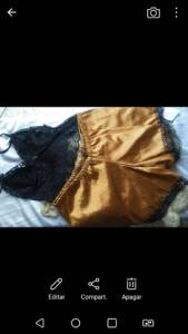 Baby Doll Sem Bojo De Renda