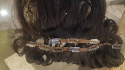 Faixa Cabelo Natural 37 Cm Cacheada
