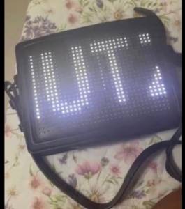 Bolsa Schutz  Com Led