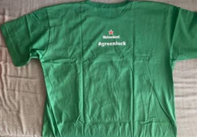 Camiseta Heineken - Comemorativo St Patrick?s Day