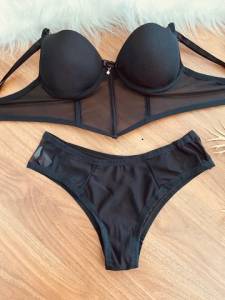 Conjunto Todo Em Tule No Varejo