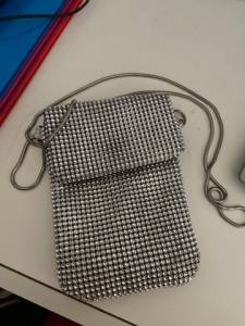 Bolsa De Corrente Prata