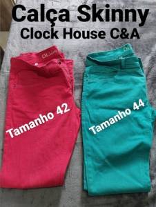 Cala Skinny Clock House Tamanho 42/44