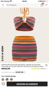 Conjunto Shein