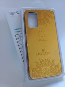 Capa Dourada 24k Redmi Note 9t