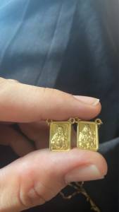 Escapulrio Lindo!! Ouro 18k