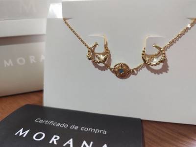 Conjunto Bracelete E Brincos Rosa Dos Ventos Dourado E Turquesa