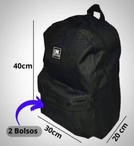 Mochila Escolar Casual Juvenil/adulto Unk br