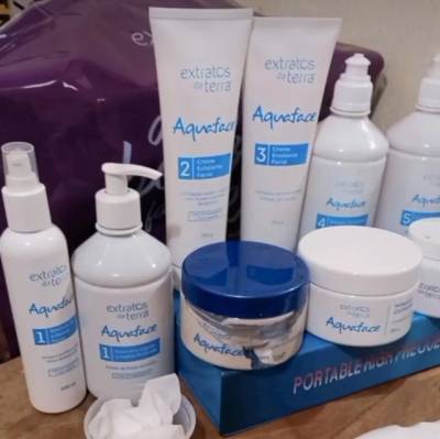 Kit De Limpeza De Pele Extrato Da Terra