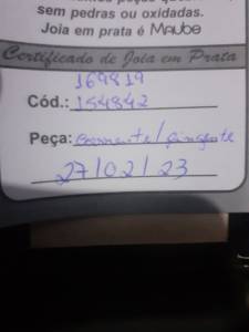 Vendo Correntinha Em Prata