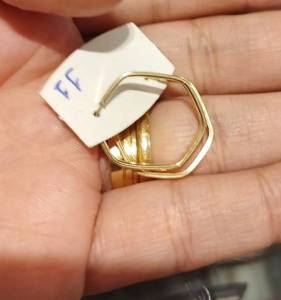 Argola De Ouro 18 K